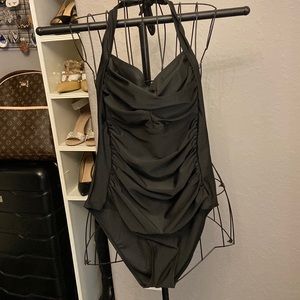 Black One Piece Bathing Suit